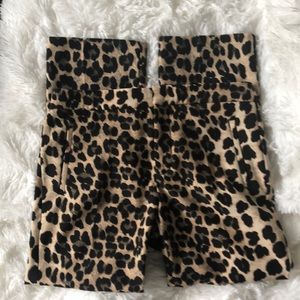 Zara leopard print dress pants